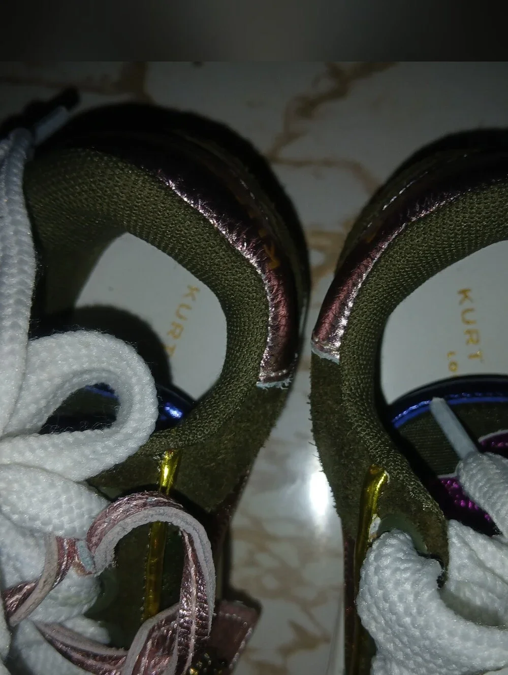 Southbank Tag Sneaker Kurt Geiger London. Obo